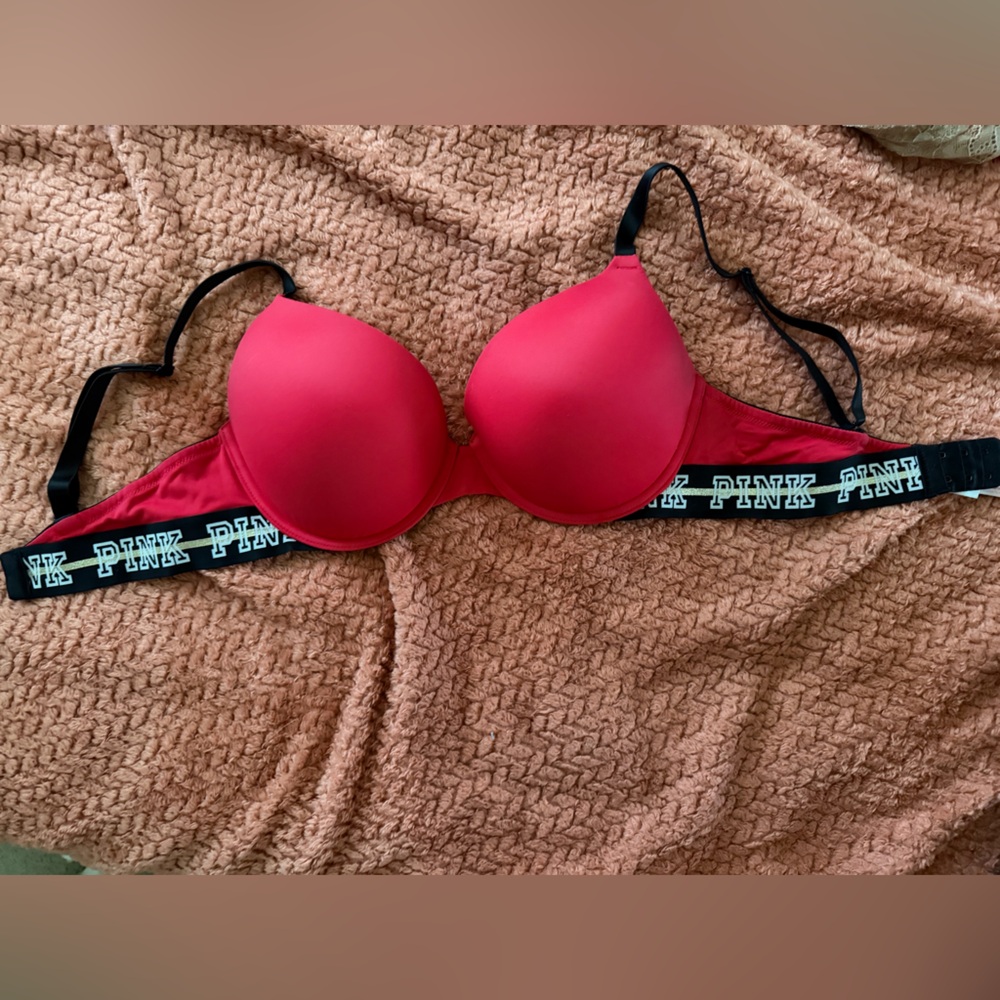 Red PINK bra